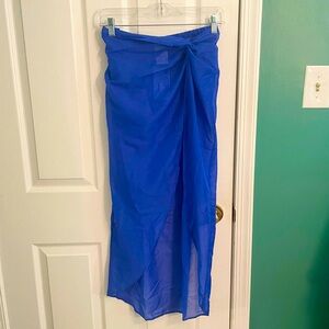 H&M Blue Beach Skirt